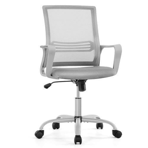 Ergonomic Home Office Chair Customized Color Swivel Chair with Lumbar Support and Armrests