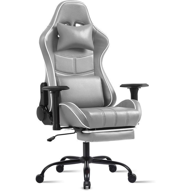 Customized Color Ergonomic Gaming Chair Height Adjustable and Recliner Function