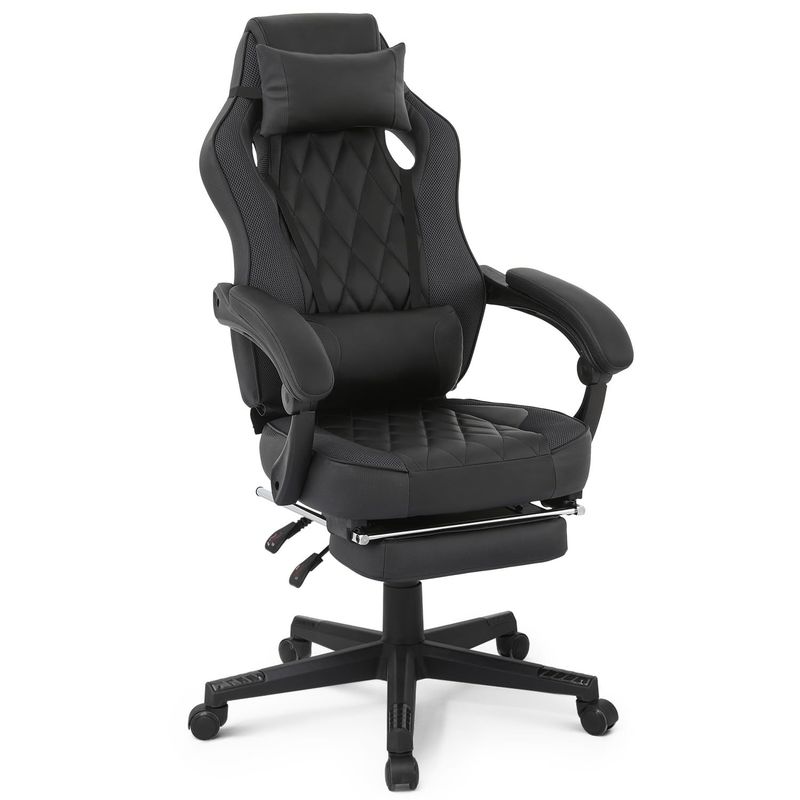 Get the Ultimate Gaming Chair at ALINUNU Racing Style PU Leather with Adjustable Height