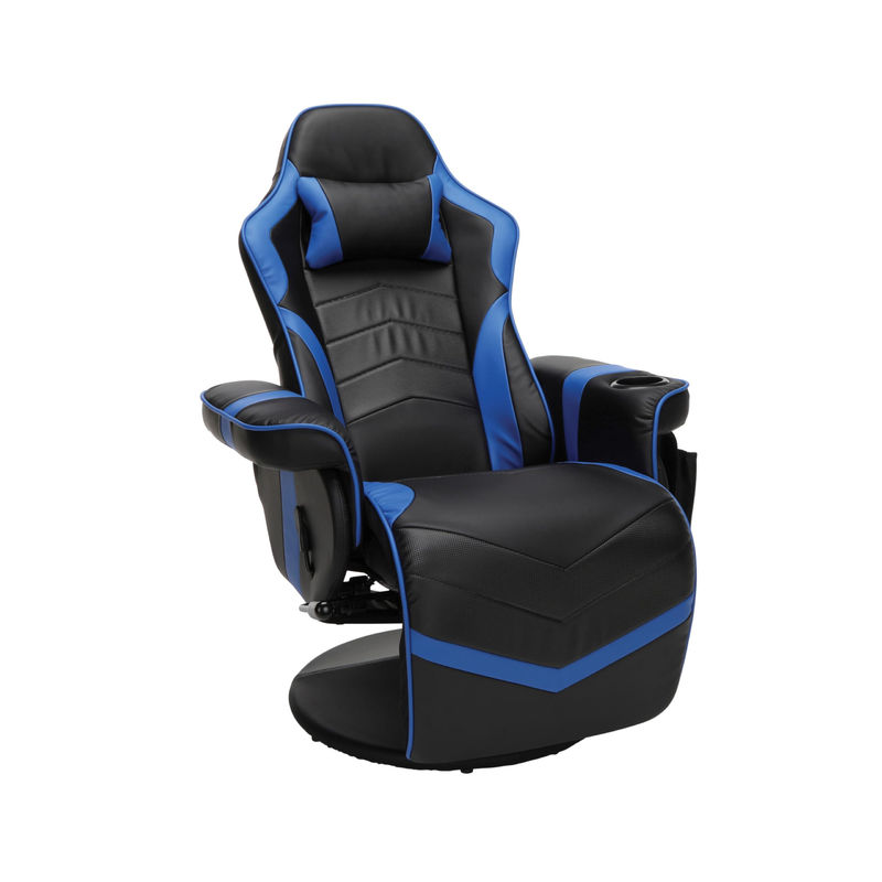 48.5 Pounds Gaming Chair with Footrest Customized Color and Multi-functional Features