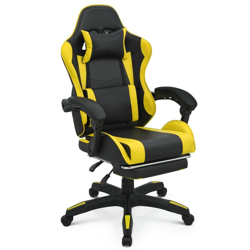 Mail Packing Customized Color Computer Gaming Chair with Headrest and Lumbar Support
