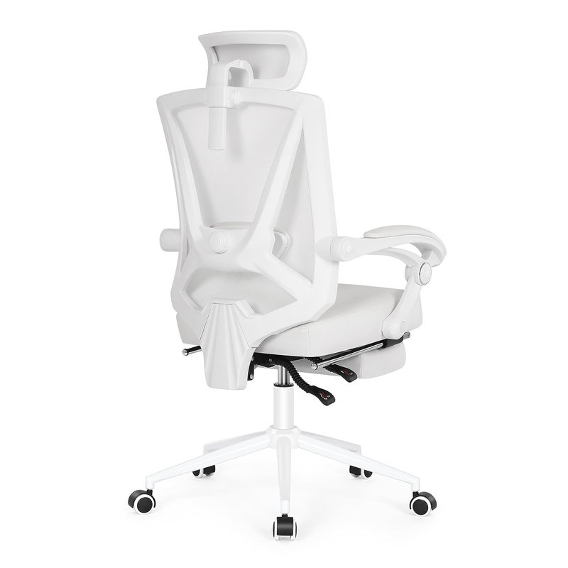 Executive High Back Office Chair with 360 Swivel and Adjustable 2D Lumbar Support