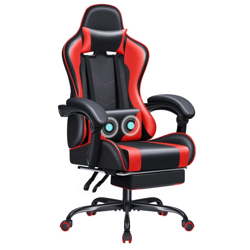 Modern Design ALINUNU Gaming Chair with Massage Lumbar Support and 360 Swivel Seat