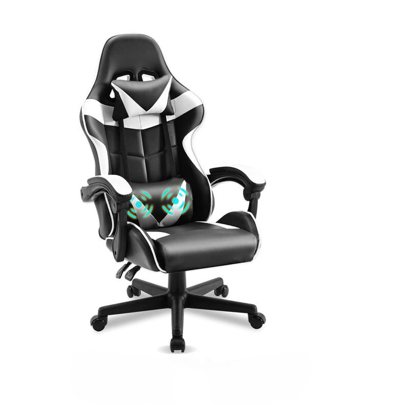 High Back Customized Color Racing Gaming Chair with Lumbar Support and 3 Gas Lift
