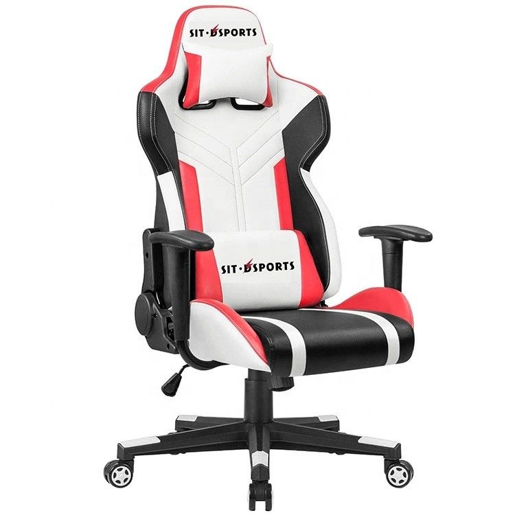 Y Mail Packing Executive Swivel Leather Office Chair with Lumbar Support and Headrest