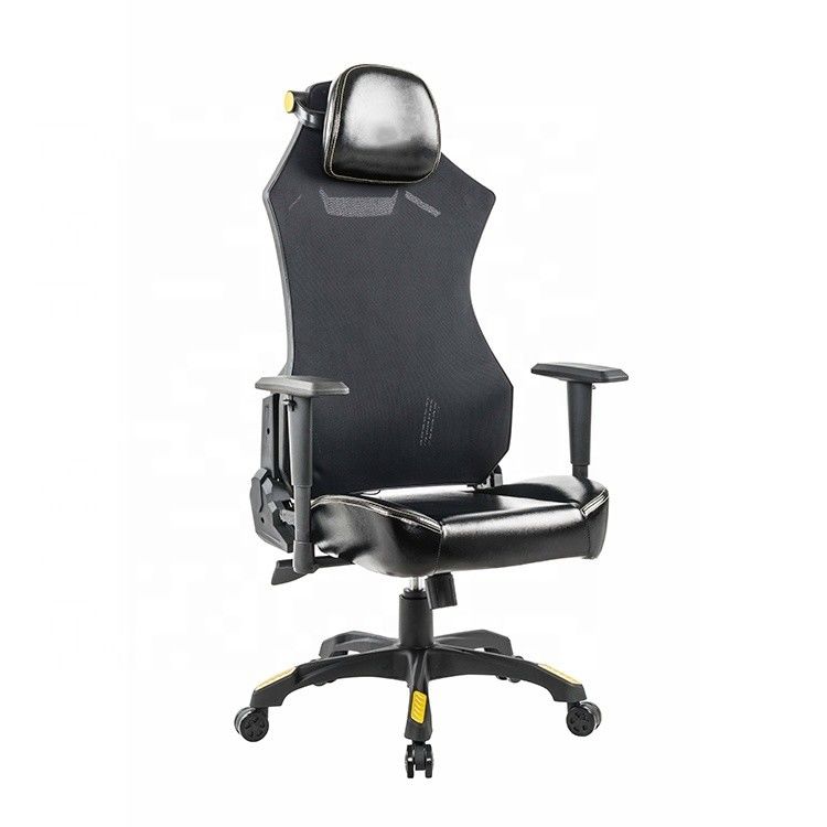 Contemporary Design Style Black Mesh Office Racing Chair for PC Computer at Best