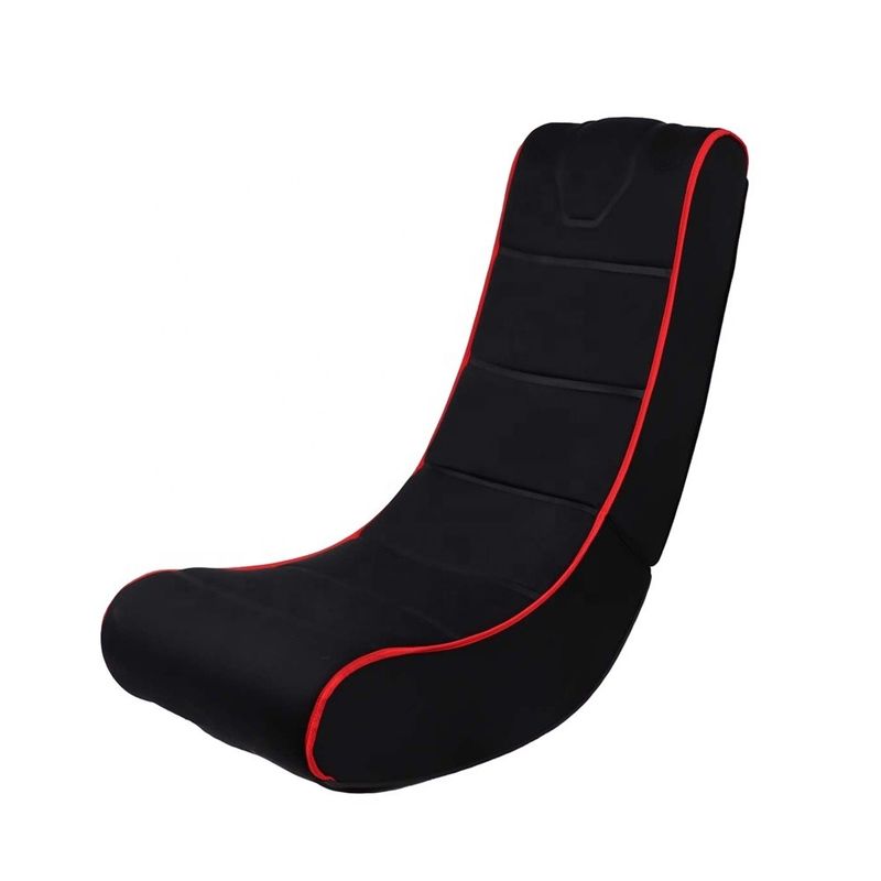 Foldable Exquisite Racing Accents Fabric Floor Lounge Chair for Home Office Space