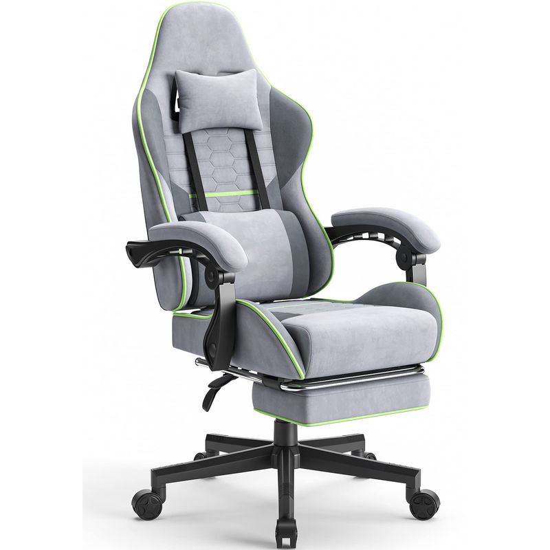 350LBS Reinforced Base Big and Tall Ergonomic Office Computer Chair with 3 Gas Lift